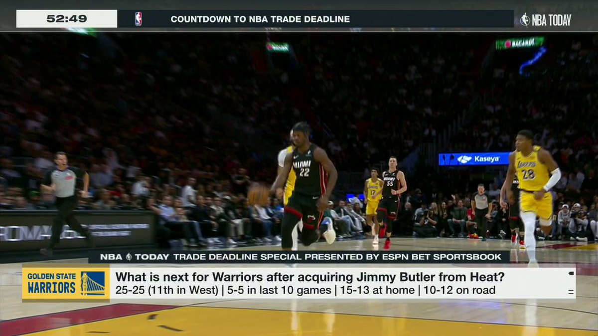 Former Warriors GM Bob Myers reacts to the Warriors' trade for Jimmy Butler 👀 "This move erased this uncertainty about being all in." 😤