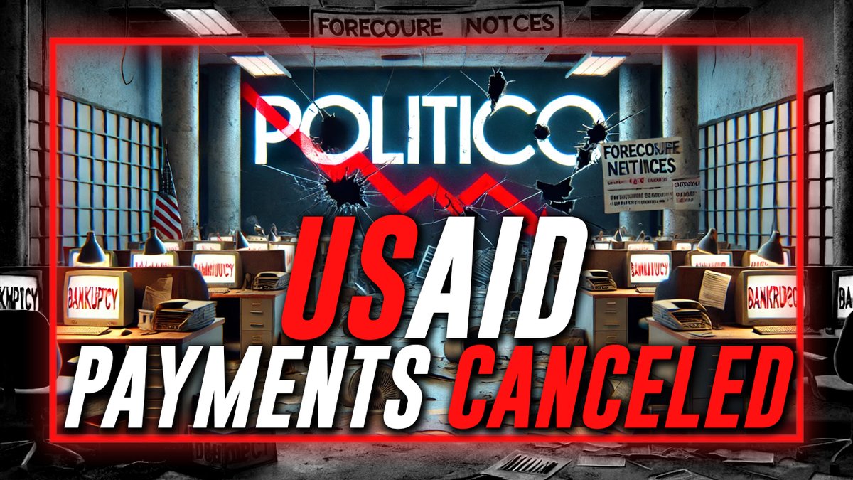 BREAKING: Politico & Other Media Outlets Propped Up By The Deep State Have Their USAID Payments Canceled After DOGE Review WH Press Secretary Karoline Leavitt Makes The Announcement » WATCH/SHARE THE LIVE X STREAM HERE: