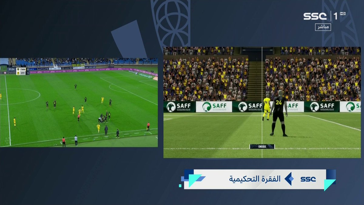 🚨🚨🚨🚨🚨 كوارث تحكيمية يوضحها فهد المرداسي: د 34 المفترض بطاقة حمراء للاعب التعاون د 55 هدف التعاون جاء بعد نهاية الوقت الفعلي بدل الضائع 😨😨😨😨 #الاتحاد_التعاون