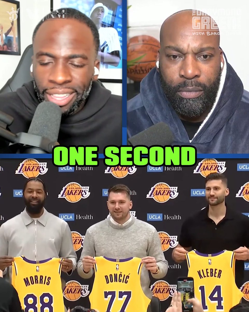 "You just saw Luka Doncic get traded at 25. That is a byproduct of the 2nd Apron." Draymond Green and Baron Davis explain how we'll see more trades like this due to the second apron.