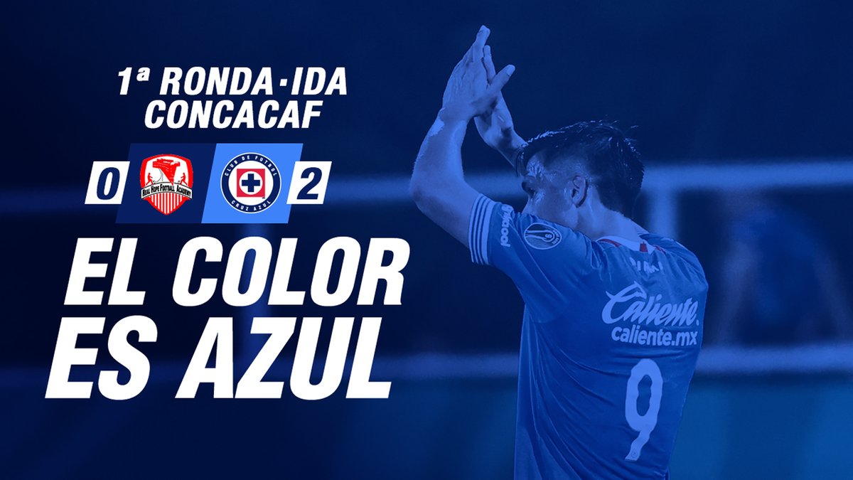 Viajamos a República Dominicana para vencer dos goles por cero a Real Hope FA, en la CONCACAF Champions Cup. 🏆⚽️ A seguir trabajando fuerte para mejorar. 💪🏻 Les dejamos "El Color es AZUL" del encuentro de Ida de nuestra primera ronda de Concacaf Champions Cup. 🎥 #AzulDePorVida