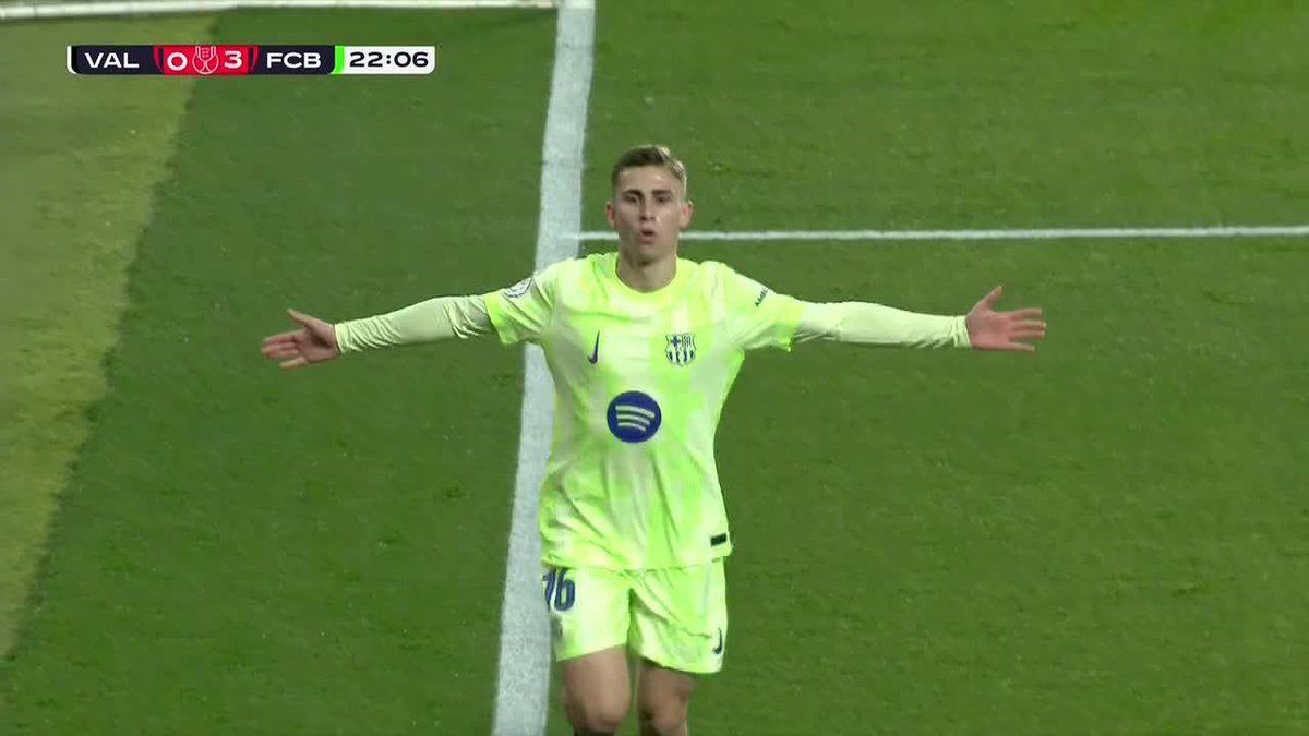 INSANE PEDRI ASSIST TO FIND FERMIN LOPEZ FOR BARCELONA'S THIRD! THEY ARE RUNNING RIOT IN VALENCIA! 😱