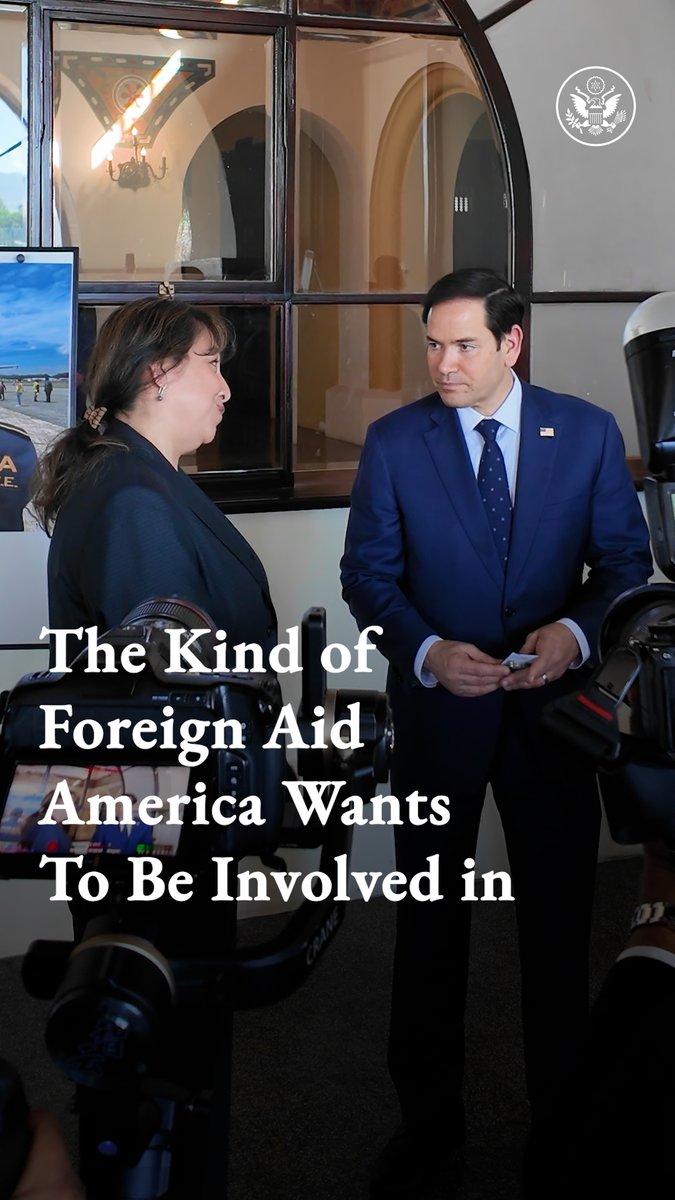 In Guatemala I underscored the kind of foreign aid America wants to be involved in. These programs align with our foreign policy and national interests to address drug trafficking and illegal migration. Ultimately, they make us safer, stronger and more prosperous.
