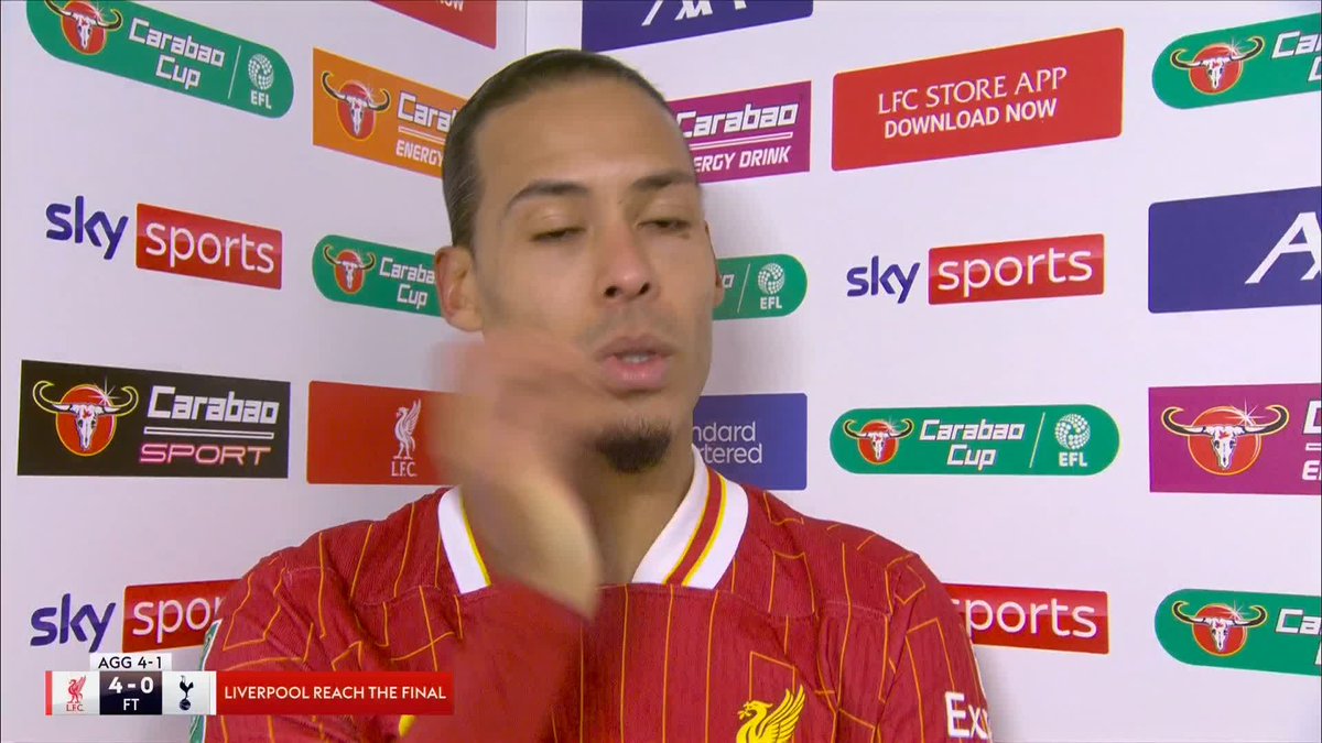 "I felt like we could do a little bit more" ๐ค Virgil van Dijk believes Liverpool could have been even better against Tottenham Hotspur.