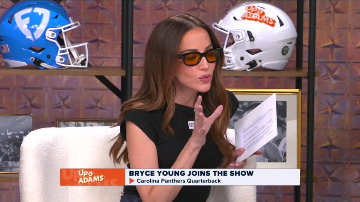 .Bryce Young speaks to the INCREDIBLE and ONGOING work his foundation is doing with youth and mental wellness 💙🫶🔊 For more info: ➡️ Kay Adams Carolina Panthers