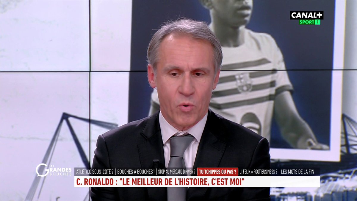 #LGB 🔴 : Pour Xavier Barret, "À 40 ans, là où il est, ça mérite quand même le respect." Pensez-vous, comme l'affirme Cristiano Ronaldo lui-même, qu'il est le meilleur joueur de l'histoire 🤔