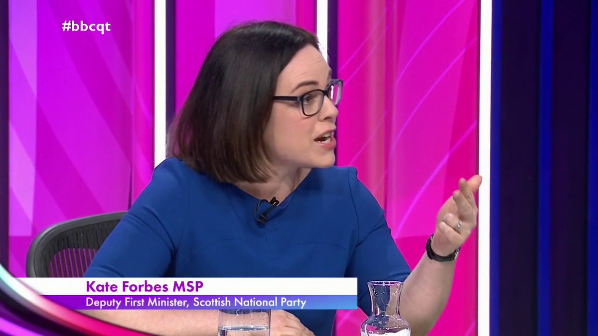 “If this is the best it’s going to be, then I think for Scots across the country, they’ll be wondering how we do things differently” The SNP’s Kate Forbes and columnist Alex Massie discuss the case for Scottish Independence #bbcqt