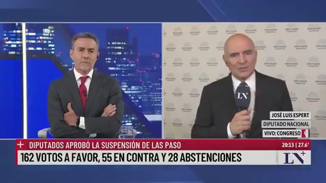 💬 "Kicillof valida el baño de sangre en la provincia de Buenos Aires". El diputado José Luis Espert arremetió contra el gobernador por la inseguridad y lo tildó de ser "un inútil por donde se lo mire". 📺 En #MásNación con Luis Majul.