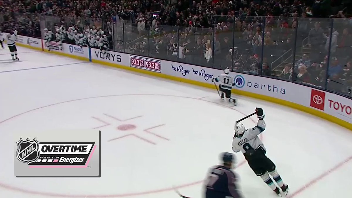DYLAN GUENTHER DOES IT AGAIN! 💪 Guenther nets his third Energizer overtime winner of the season off a fantastic heads-up pass from Connor Ingram!