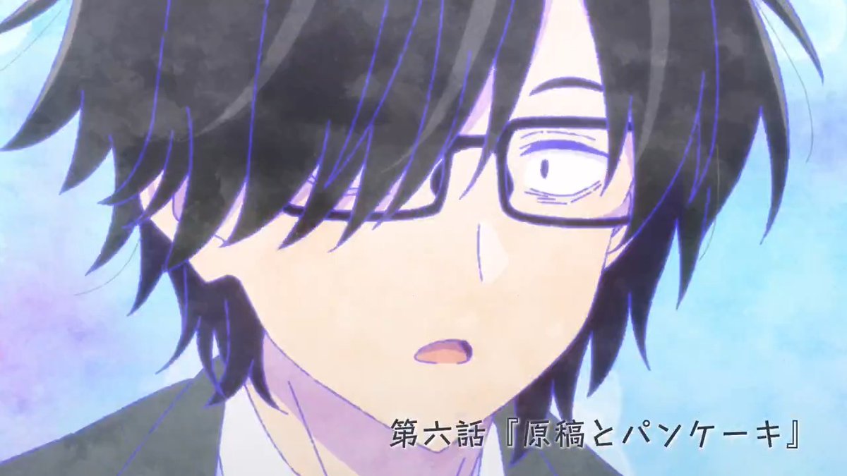 ⋆˚🌸˖° ── 第6話あらすじ＆WEB予告公開 ──⋆˚🌸˖° 📗第6話『原稿とパンケーキ』 2月11日(火)より 日本テレビ・ＢＳ日テレほかにて放送開始 🌺あらすじはこちら #花修羅アニメ