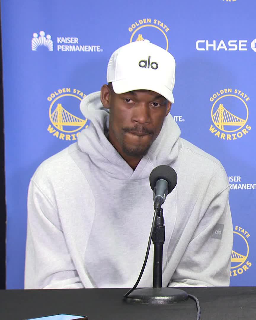 "I'm so happy to be playing basketball again" 💙 Jimmy Butler on joining the Warriors