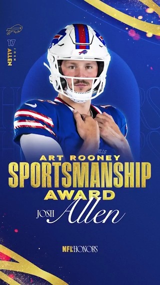 .Josh Allen is so kind. 🥰 #NFLHonors | #BillsMafia