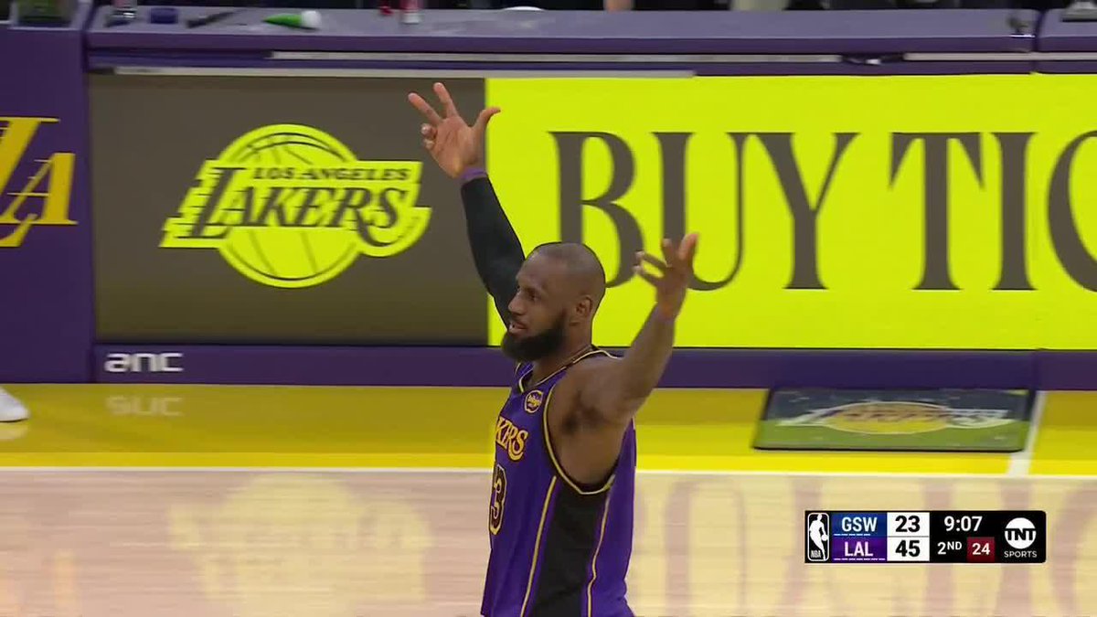😱😱 ¡¡HAY LIMITES!! ¡¡LEBRON JAMES DESDE EL LOGO ANTE LOS WARRIORS DE STEPH CURRY!! 😱😱