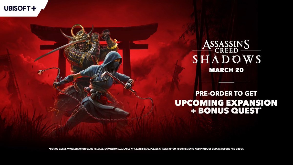 Tonight's legendary Campaign 3 finale is sponsored by Assassin's Creed! 🥷 Pre-Order Assassin’s Creed Shadows now to get access to the upcoming expansion! The full game launches on March 20th. - #sponsored