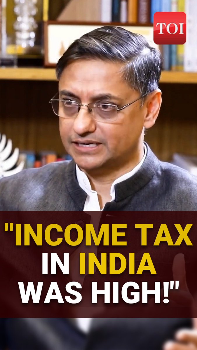 'Unless people of India...': Sanjeev Sanyal on how middle class can help achieve $10 trillion dream Catch full interview tonight at 7pm on TOI YT channel ( #SanjeevSanyal #IncomeTax #IndianEconomy