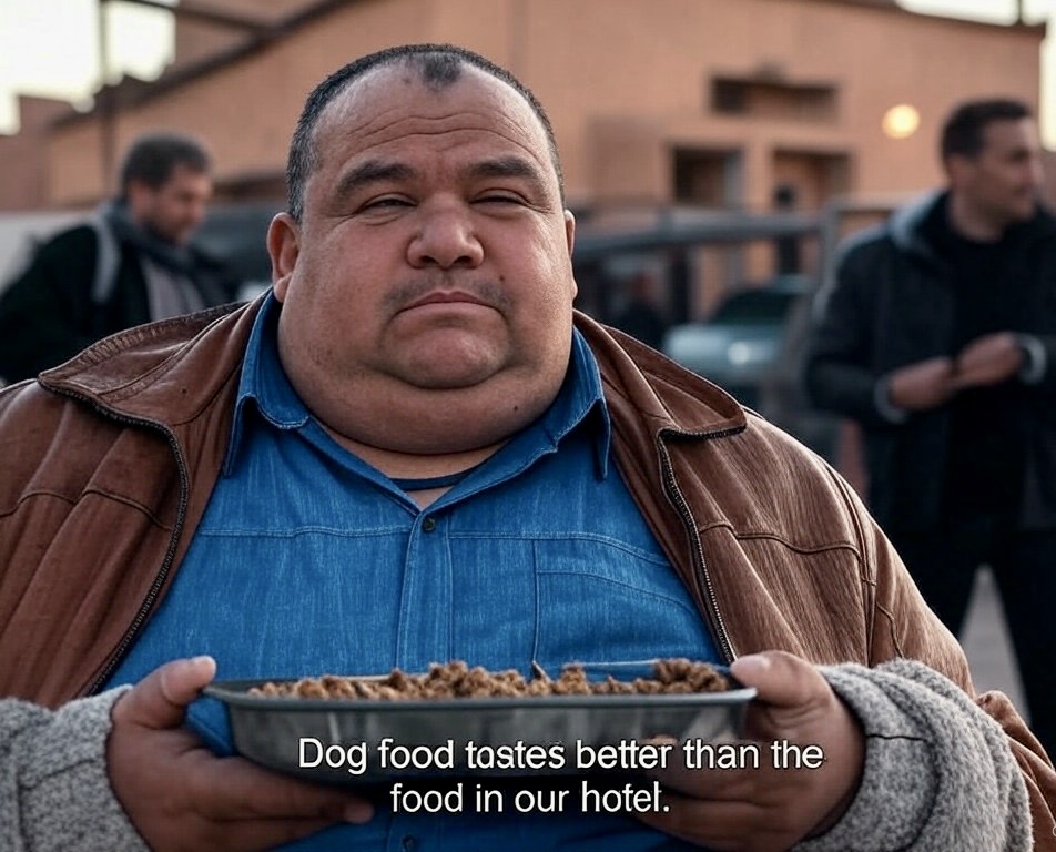 Flashback: Muslim asylum seekers complain about their new life in Finland. They say the food at the hotel isn’t up to their standards. According to them, dog food tastes better. What is your advice to them?