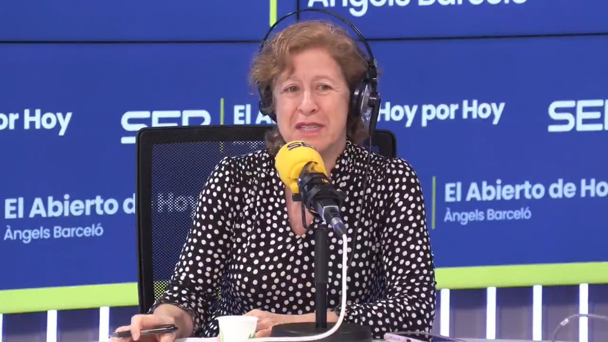 "Qué suerte tienen los barceloneses que su ayuntamiento compra pisos a fondos de inversión. En Madrid se los venden" 📻 Berna González Harbour, escritora en #ElAbierto 🎧 Audios de la tertulia: 📹 Vídeo: