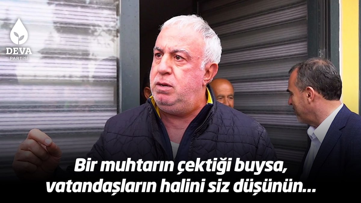 Bir muhtarın çektiği buysa, vatandaşların halini siz düşünün…
