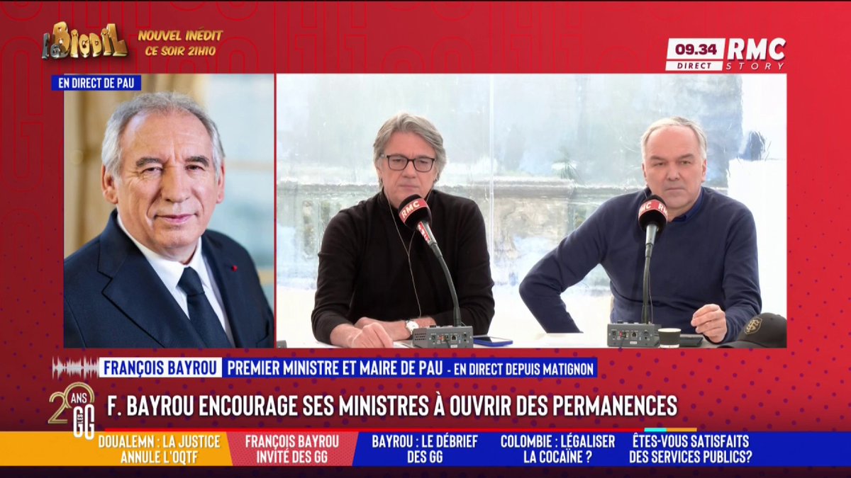 🔴 TVA/Auto-entrepreneurs : Mesure suspendue 🎙️ "Quand on se trompe il faut le dire", affirme François Bayrou, le Premier ministre. #GGRMC