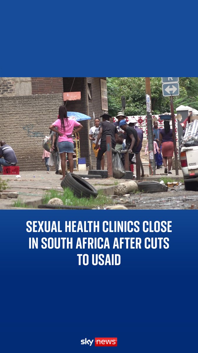 US President Donald Trump's cuts to USAID has resulted in sexual health clinics in South Africa closing Find out more here 👉 Yousra Elbagir