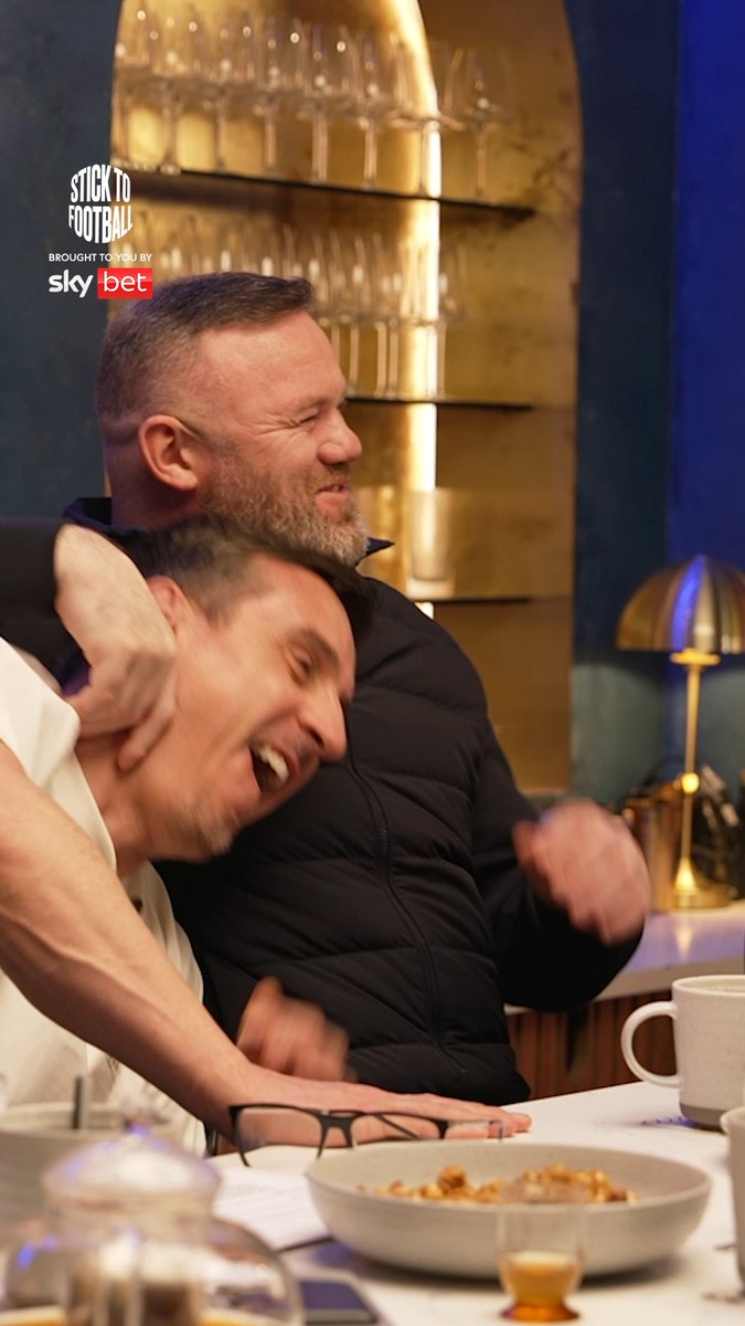 "You've let yourself go a bit there haven't you!" 🤣 Happens to the best of us… You deserve it, guys! 🤝
