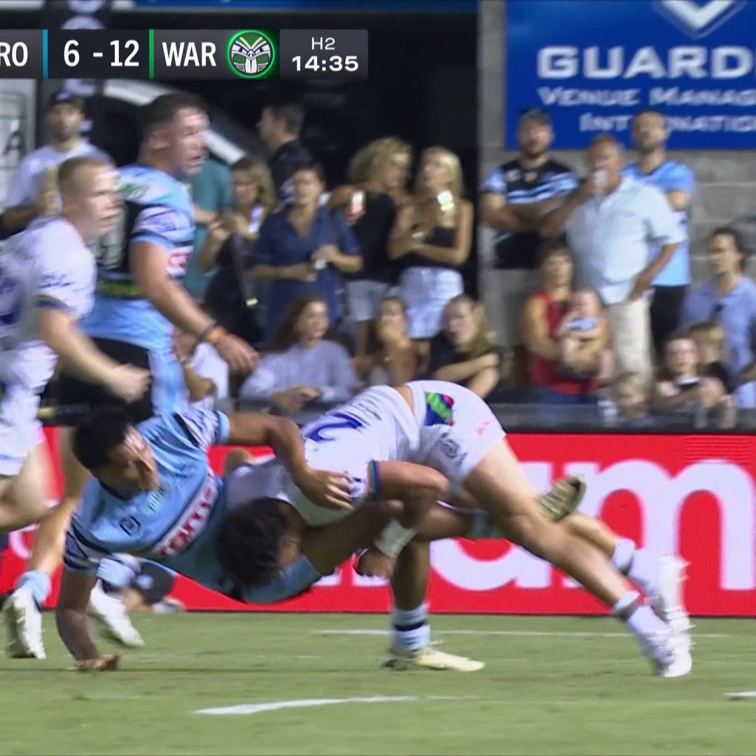 RUGBY LEAGUE IS BACK 😤 #NRLSharksWarriors
