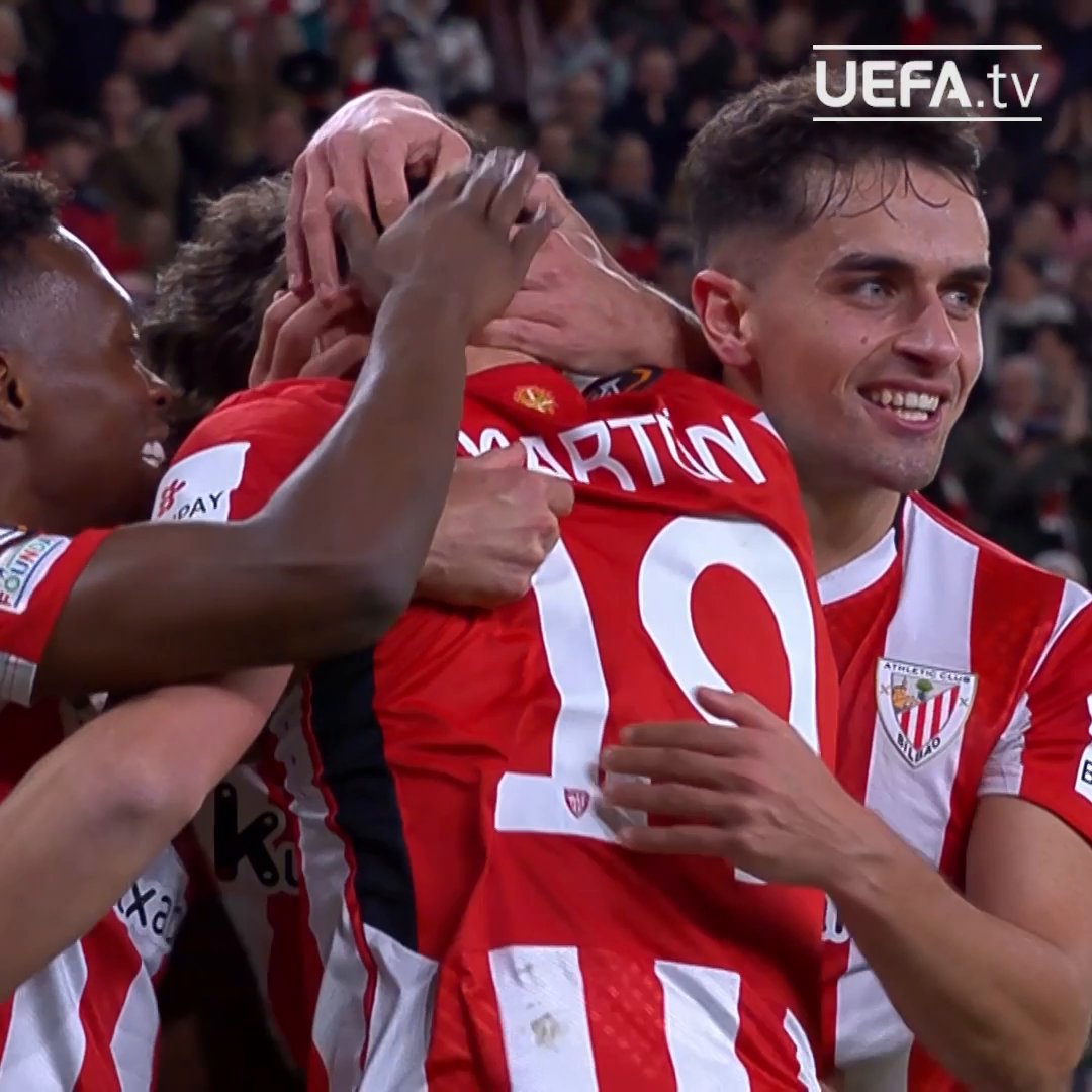 🤩 El mejor debut posible ⚽ 𝑮𝑶𝑳𝑨𝒁𝑶 de Javi Martón 👏 #UEL | Athletic Club