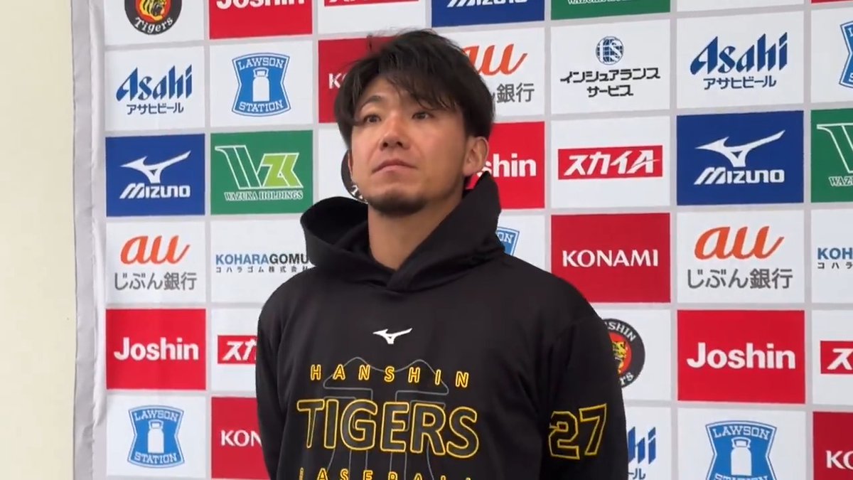 【宜野座キャンプ】第2クール2日目、 #伊藤将司 選手の代表インタビューをお届けします。 #春季キャンプ #90th #阪神タイガース #鼓動を鳴らせ_虎道を進め