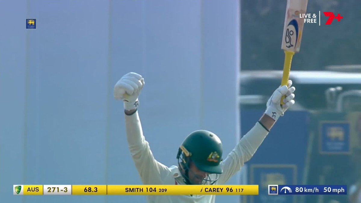 MOST TEST HUNDREDS IN ASIA BY WICKET-KEEPER BATTERS FROM AUSTRALIA: Adam Gilchrist - 4 Alex Carey - 1*