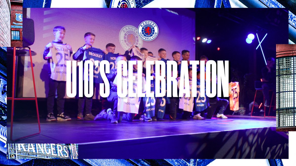💙 Our Under-10s were invited to an evening celebrating their journey through the Academy, with a special guest appearance from Findlay Curtis.