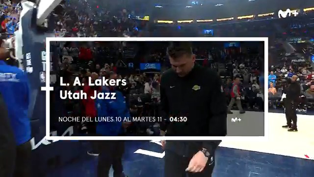 EL DEBUT DE DONCIC. Lakers - Jazz, en la noche del lunes 10 al martes 11 (04:30). No te lo pierdas en Movistar Plus+. #dormiresdecobardes