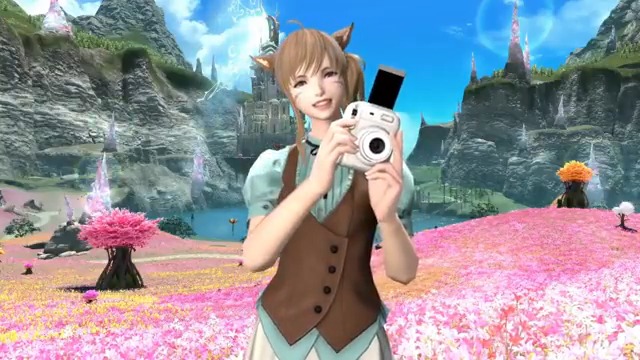 New FFXIV x Instax Fujifilm collab EMOTE???!! 🥹