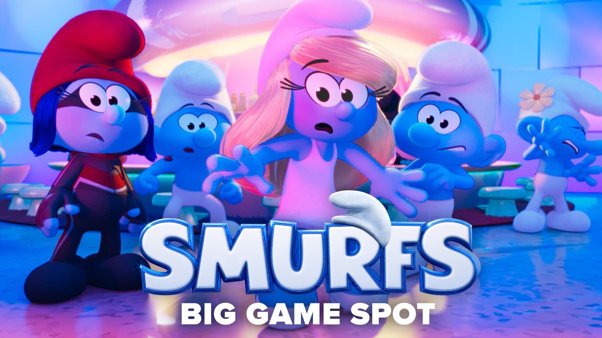 Root for the blue team. 💙 Check out the new Big Game Spot for #SmurfsMovie and watch the New Trailer now – Only in theatres July 18
