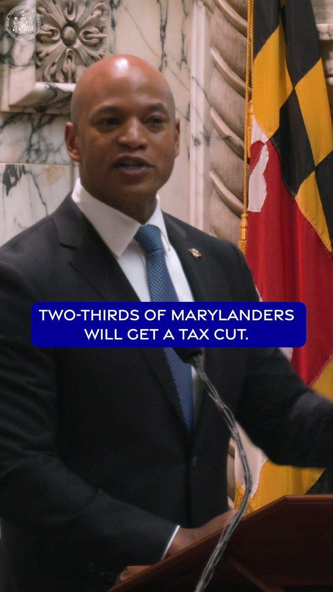 We have put forward a commonsense package for tax reform that will make taxes simpler, fairer, and pro-growth. Under our plan, nearly two-thirds of Marylanders will receive a tax cut.