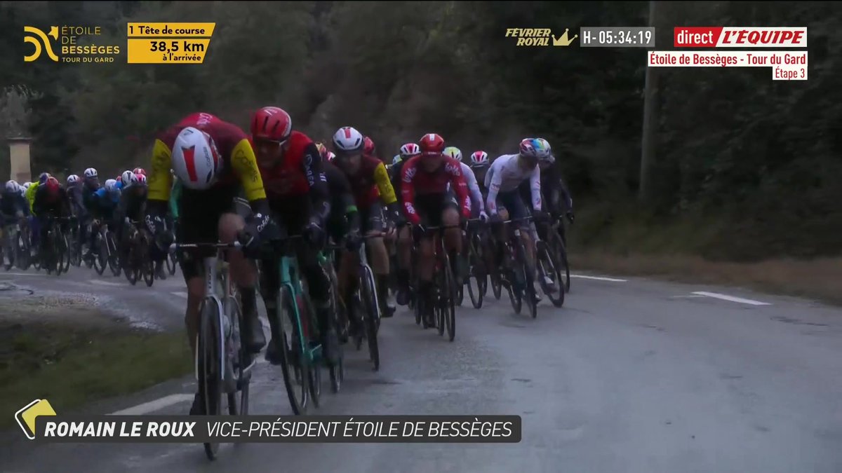 🎙️ Romain Le Roux, vice-président de l’Étoile de Bessèges, sur les problèmes de sécurité de la course : « On se pose beaucoup de questions sur l’avenir… Est-ce qu’on est encore en capacité aujourd’hui d’organiser des courses professionnelles sur des routes ouvertes ? »