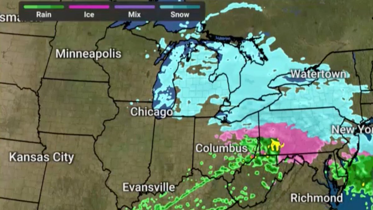 Areas from the Midwest to the Northeast will get another shot of snow and ice from Winter Storm Garnett this weekend. Here's what we know: