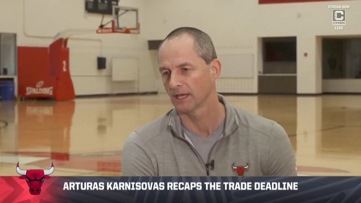 Executive VP of Basketball Operations Artūras Karnišovas sat down with CHSN Bulls Insider K.C. Johnson to recap the NBA Trade Deadline. FULL INTERVIEW ➡️
