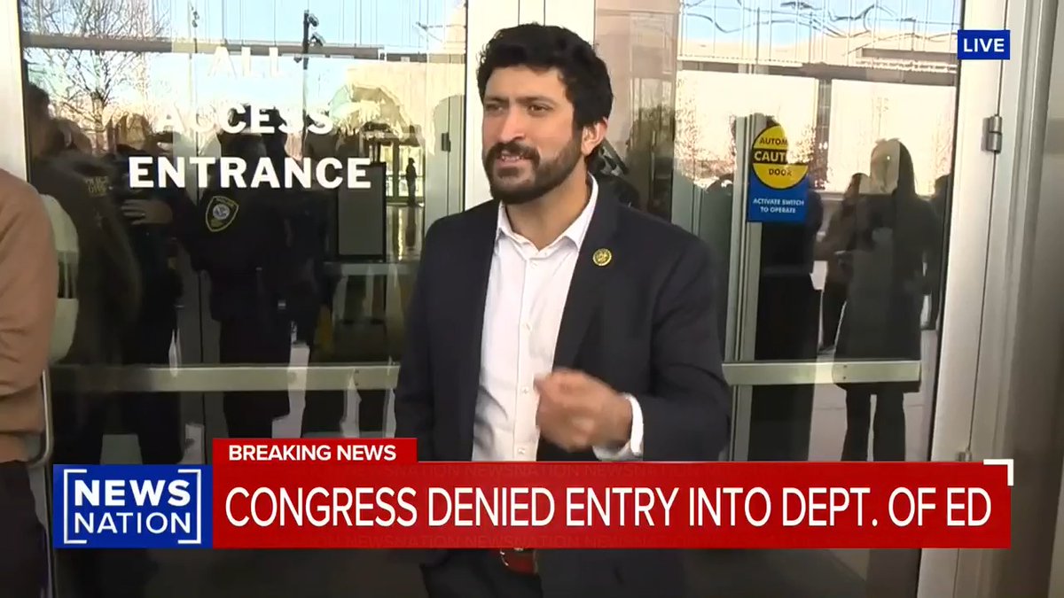 .Greg Casar: I'm a member of Congress. My responsibility is to oversee our federal agencies. Elon Musk and Donald Trump say they're about saving us money and bringing transparency. No, they're the ones that lock the doors and make sure that your elected representatives can't even ask questions