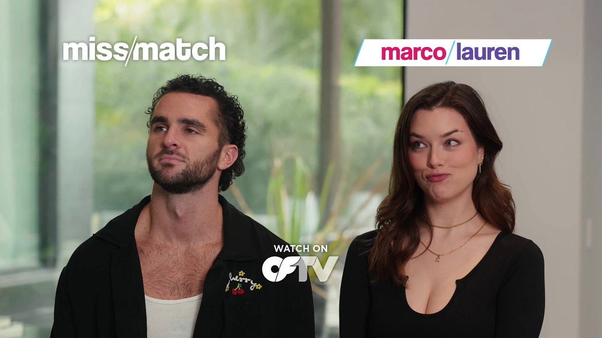 Can Lauren Summer match Marco's freak? 👀 The laughs keep coming on the season premiere of #MissMatch! ❤️🔥 Watch it while it's hot: