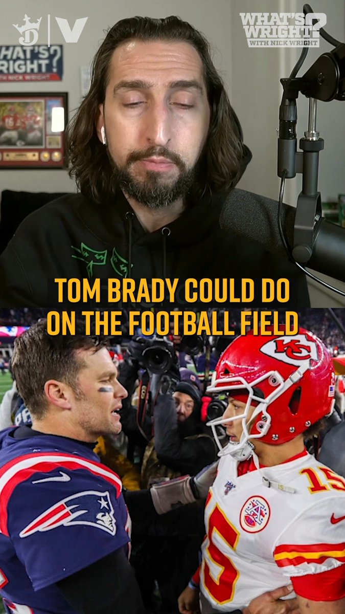 “If they pull off a three-peat, he is the greatest player in the history of the league” -nick wright gives his 2 cents on the Brady vs Mahomes debate