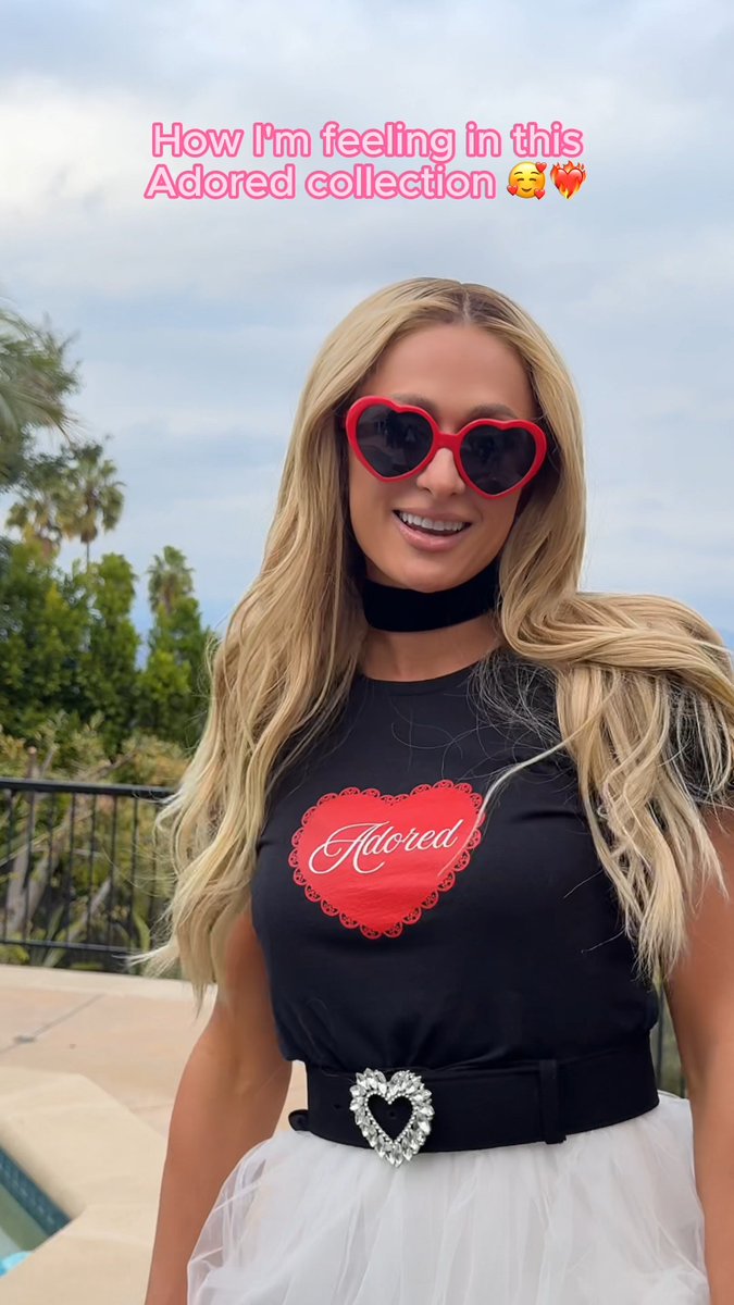 Only one week until Valentine’s Day ❤️🔥 My #Adored merch collection is the hottest gift you can give 😉🔥 Shop it now: