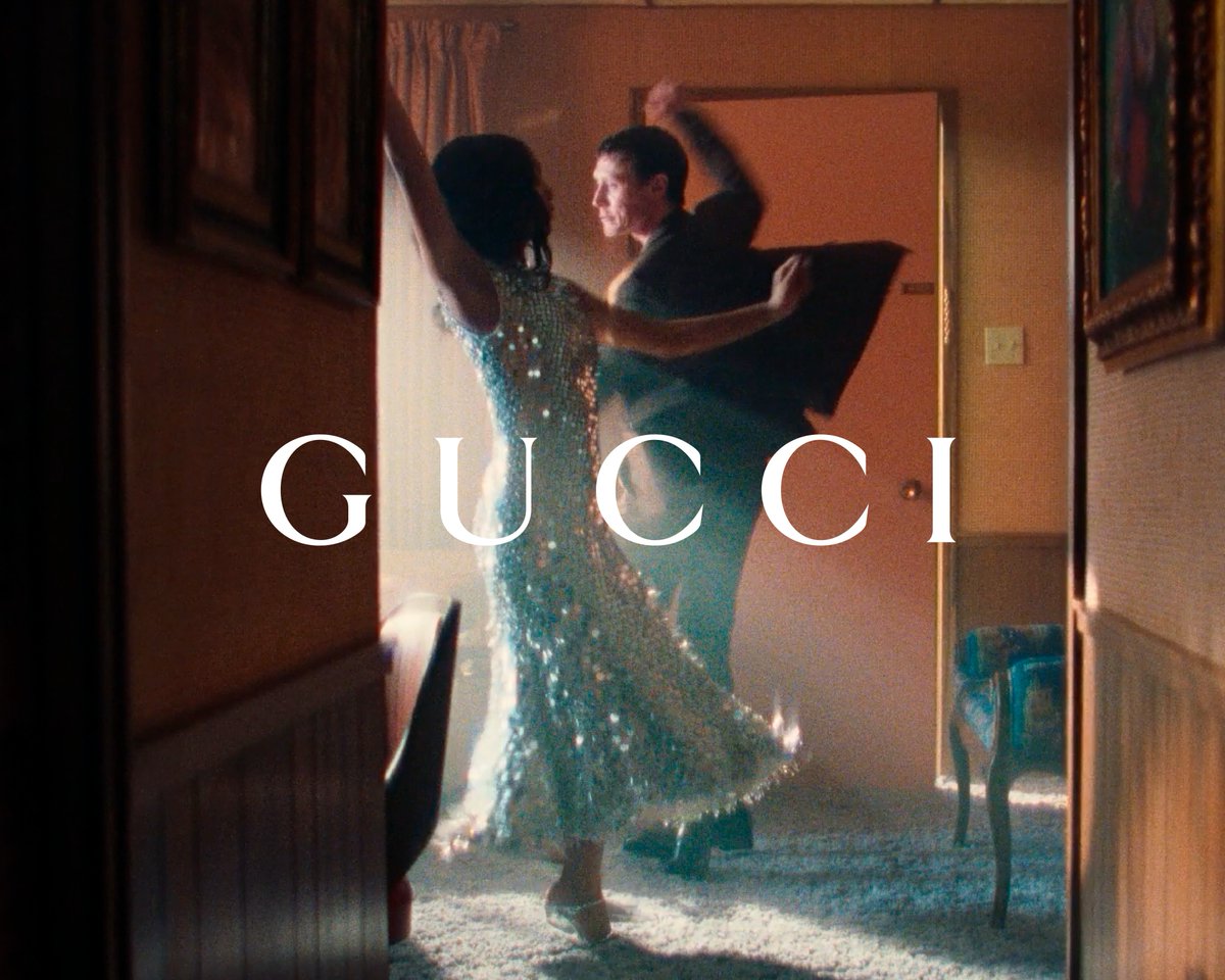 #YaraShahidi and #GeorgeMacKay cross paths in #GucciWhereLightFindsUs, the #GucciSS25 campaign, as the beauty of the everyday is transformed into visual poetry through the lens of director #XavierDolan.