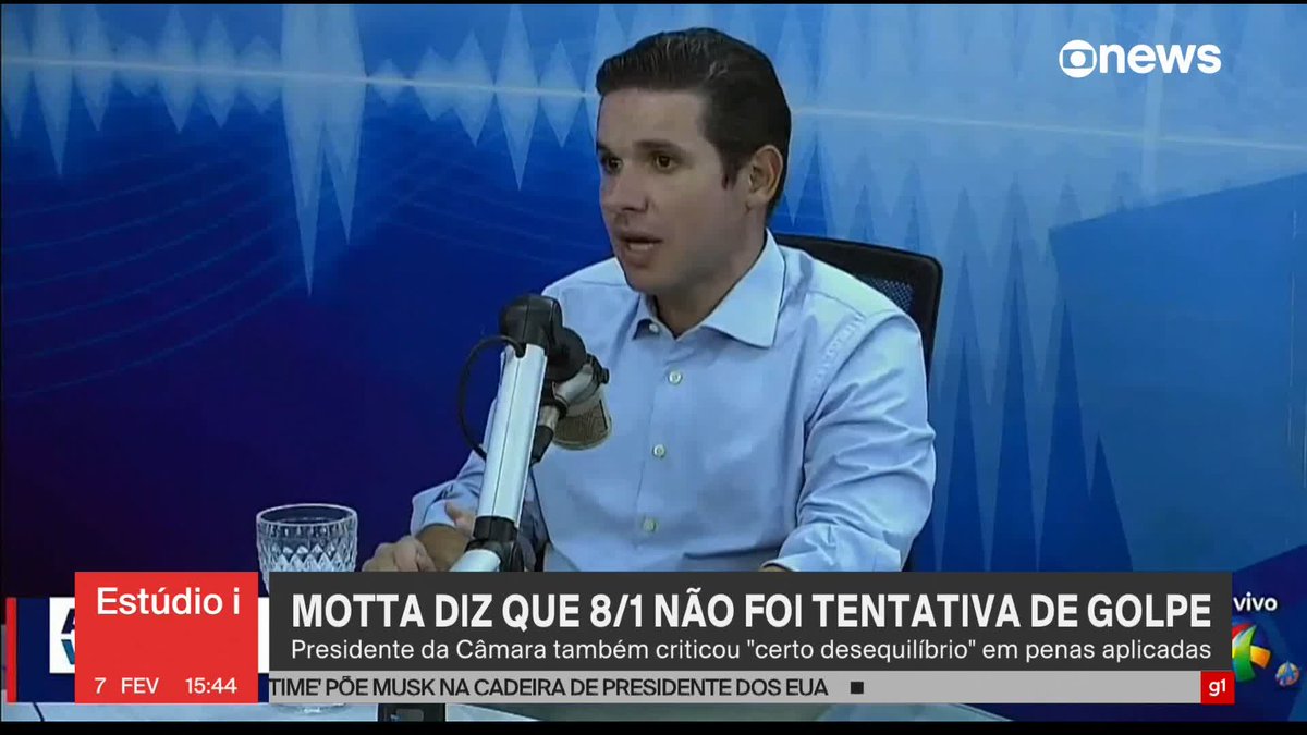 O Hugo Motta, que mirou o Ulysses Guimarães, mas é um cover do Severino Cavalcanti, veio dizer que NÃO HOUVE TENTATIVA DE GOLPE. Esse sujeito não tem ideologia A ou B, a ideologia dele são os bilhões em emendas. Certamente terá o mesmo destino do Cunha.