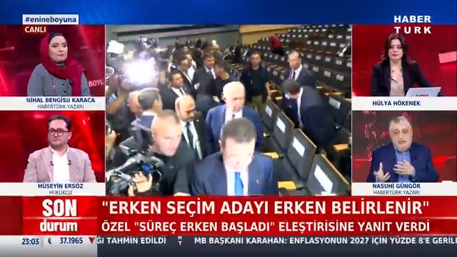 Aday belirleme sürecinde CHP'de neler yaşanacak? Özgür Özel, Ekrem İmamoğlu ve Mansur Yavaş anlaşabilir mi? Habertürk Yazarı Nasuhi Güngör #EnineBoyuna'da anlattı.