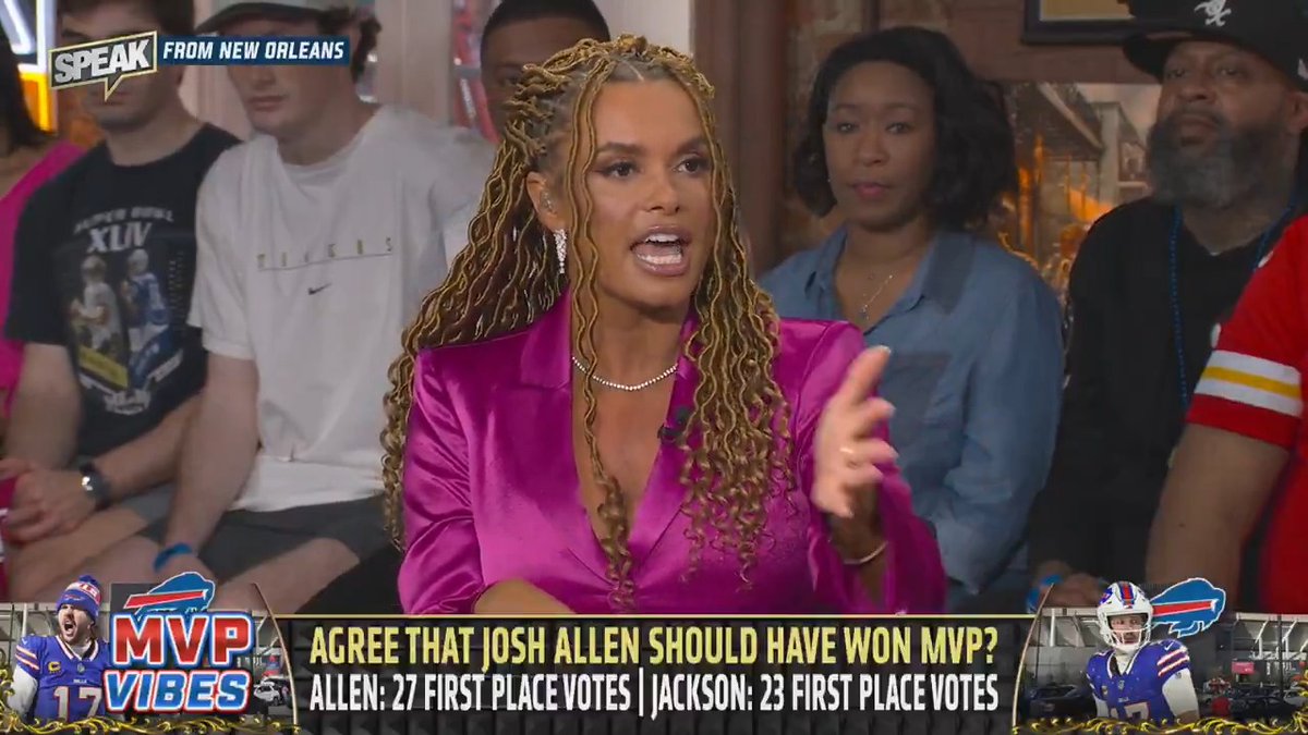 .Joy Taylor: Saquon Barkley should’ve been the MVP. “They need to make a quarterback award so that we can actually have a real nuanced conversation about who the MVP of the league is.”
