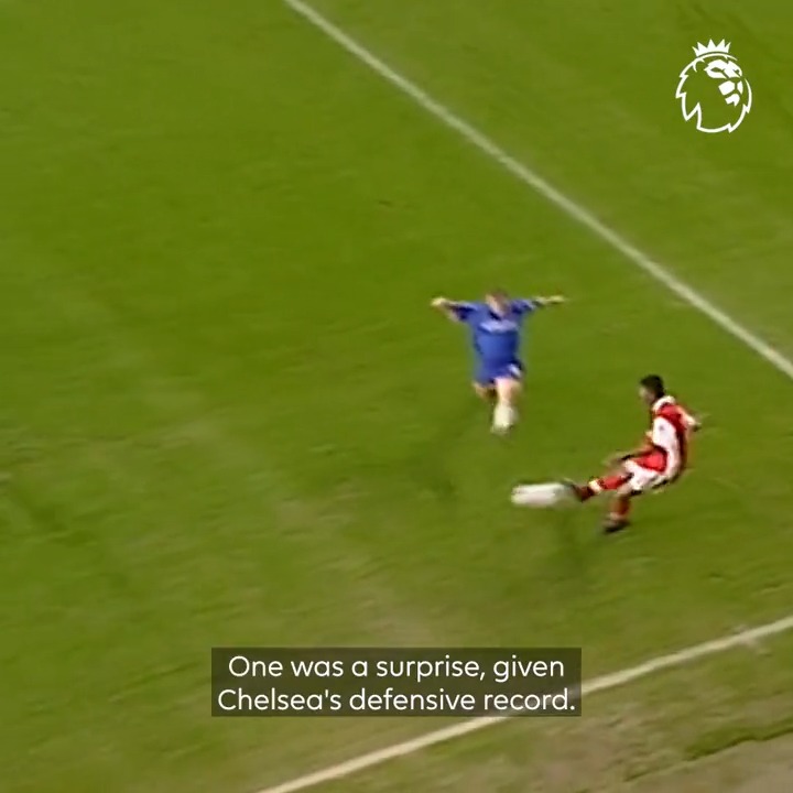 Nwankwo Kanu vs Chelsea, 1999.