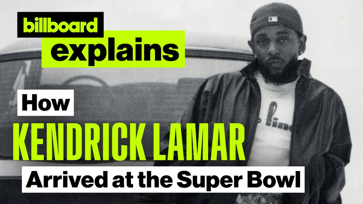.Kendrick Lamar's highly anticipated #SuperBowl performance is coming. 🏈 To see how he got here, #BillboardExplains is breaking down the rapper's journey on the #Billboard200 and #Hot100.