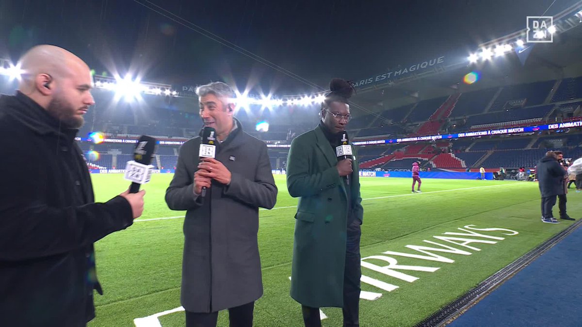 🎙️ | Ilyes Djadel est fan de tout le monde ce soir, surtout de 𝚆𝚊𝚕𝚒𝚍 𝙰𝚌𝚑𝚎𝚛𝚌𝚑𝚘𝚞𝚛 ! 😂 📲 L’app DAZN 🔗 #PSGASM