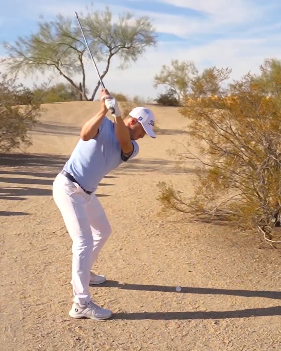 “Gimme that ******* putter.” 😂 JT was hyped to be on the green after this wild shot.