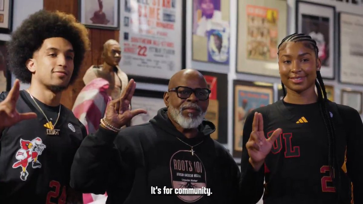 Our story begins here in the Roots of our heritage as we honor Black Excellence. #GoCards x #adidasbasketball x #HBE